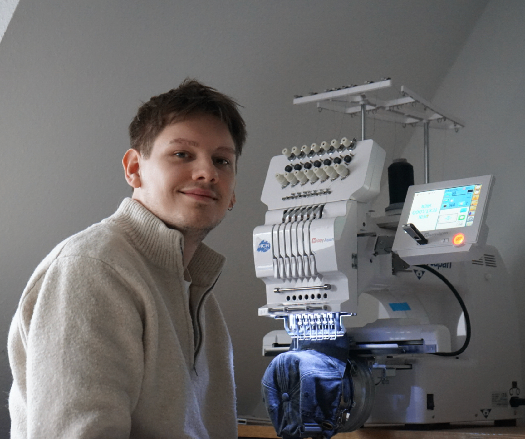 Martin – Kundenberatung und Produktion bei stickauftrag.de Stickerei Hamburg