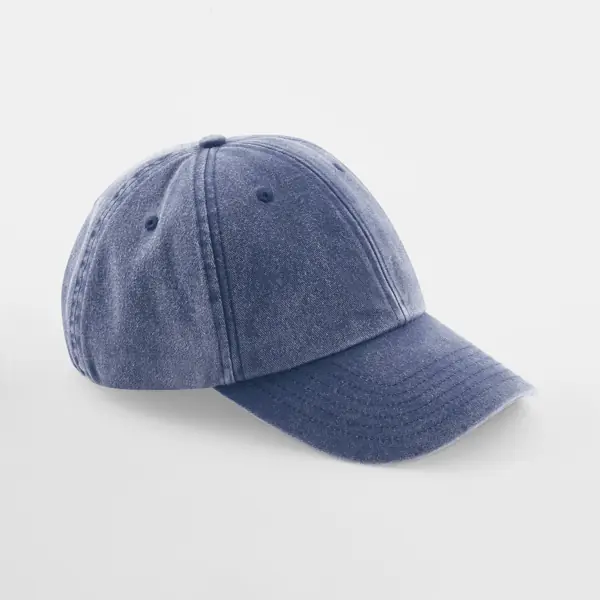Denim Vintage Cap für Handschrift-Bestickung Hamburg